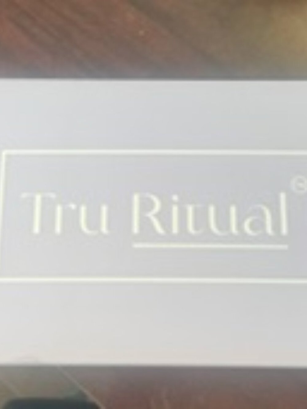 NEW True Ritual Cleansing & Exfoliating Body Brush w/4 Brush Heads - Blue